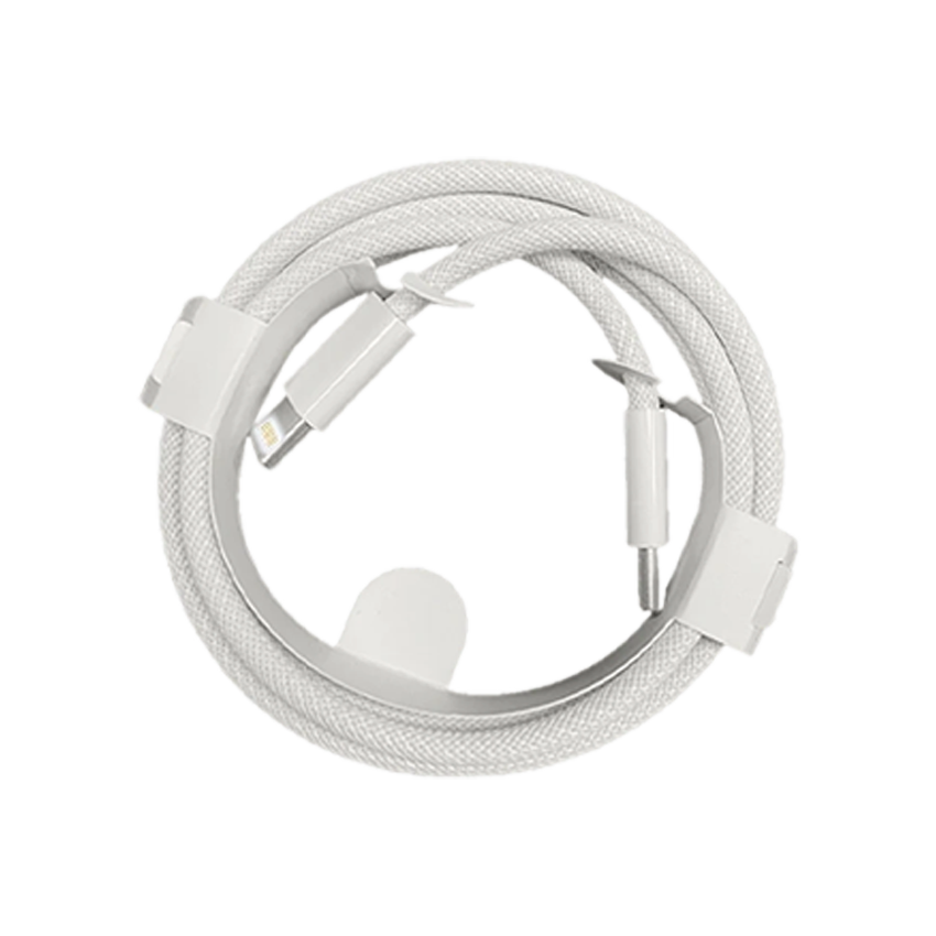 Kit de Adaptador de Corriente USB-C de 20W + Cable USB C a Lightning de 1M Blanco