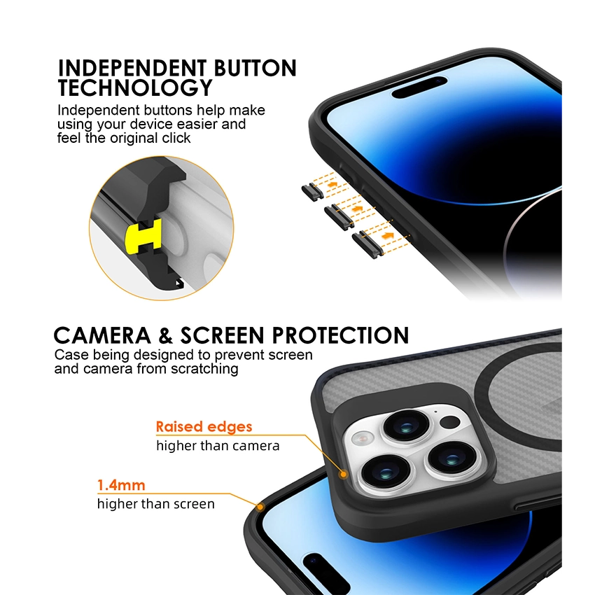 Funda de Carbono para Magsafe