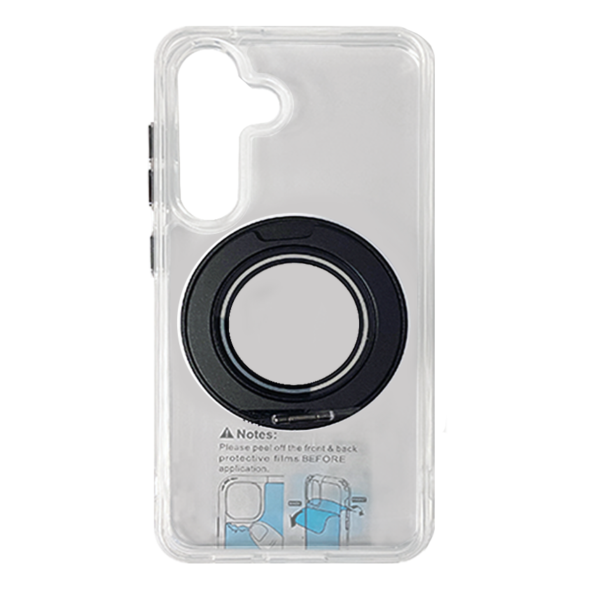 Crystal Gear Stander Case Samsung S24