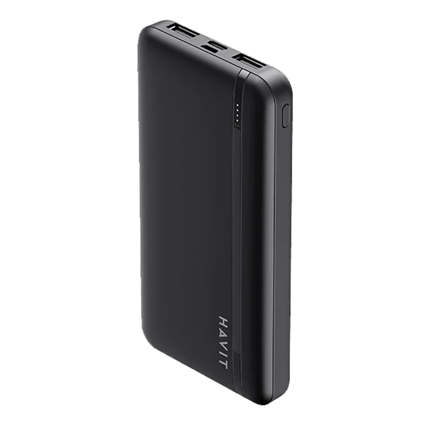 HAVIT Batería Portátil Inteligente 20000mAh Negra con Indicador LED PB92