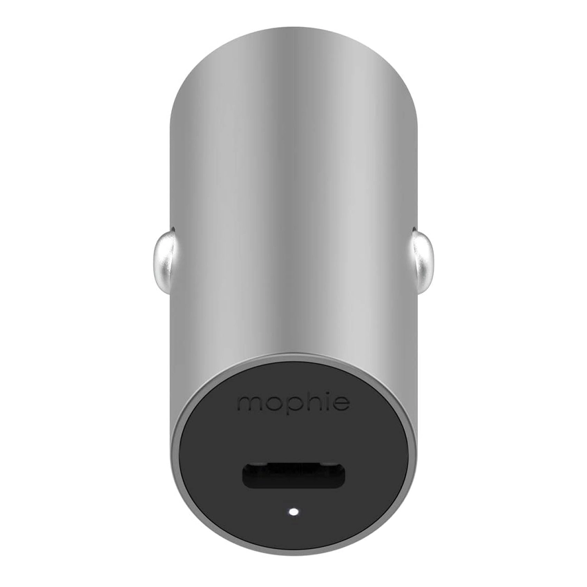 Cargador de coche MOPHIE USB-C 18W Plata