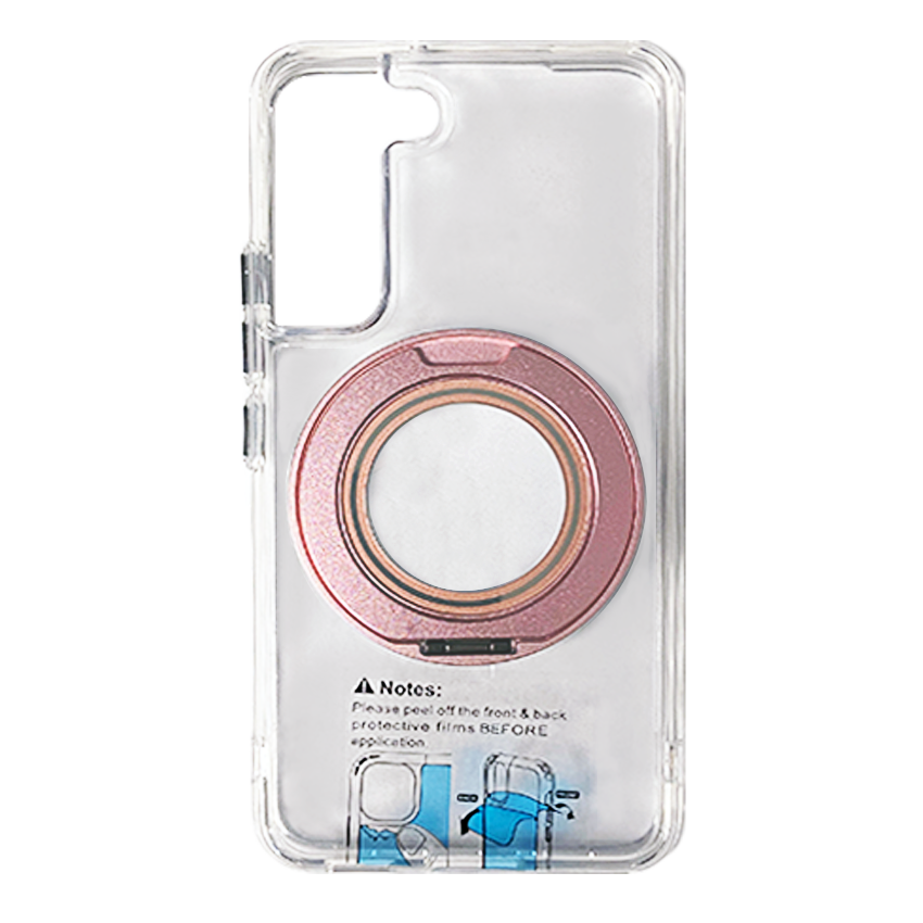 Crystal Gear Stander Case Samsung S22