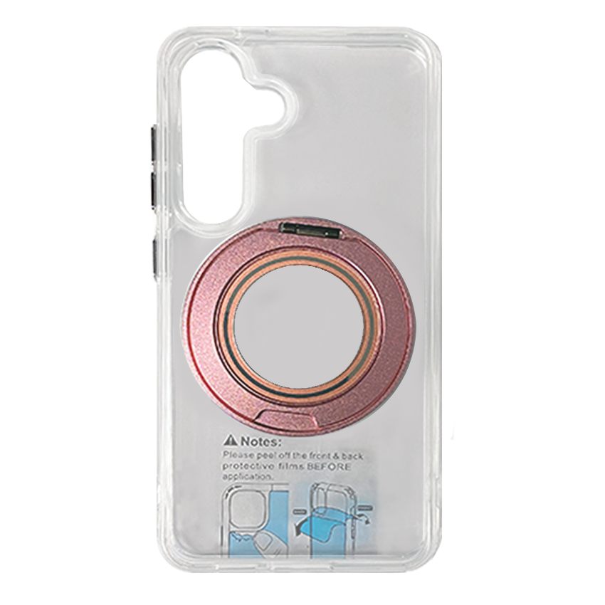 Crystal Gear Stander Case Samsung S24