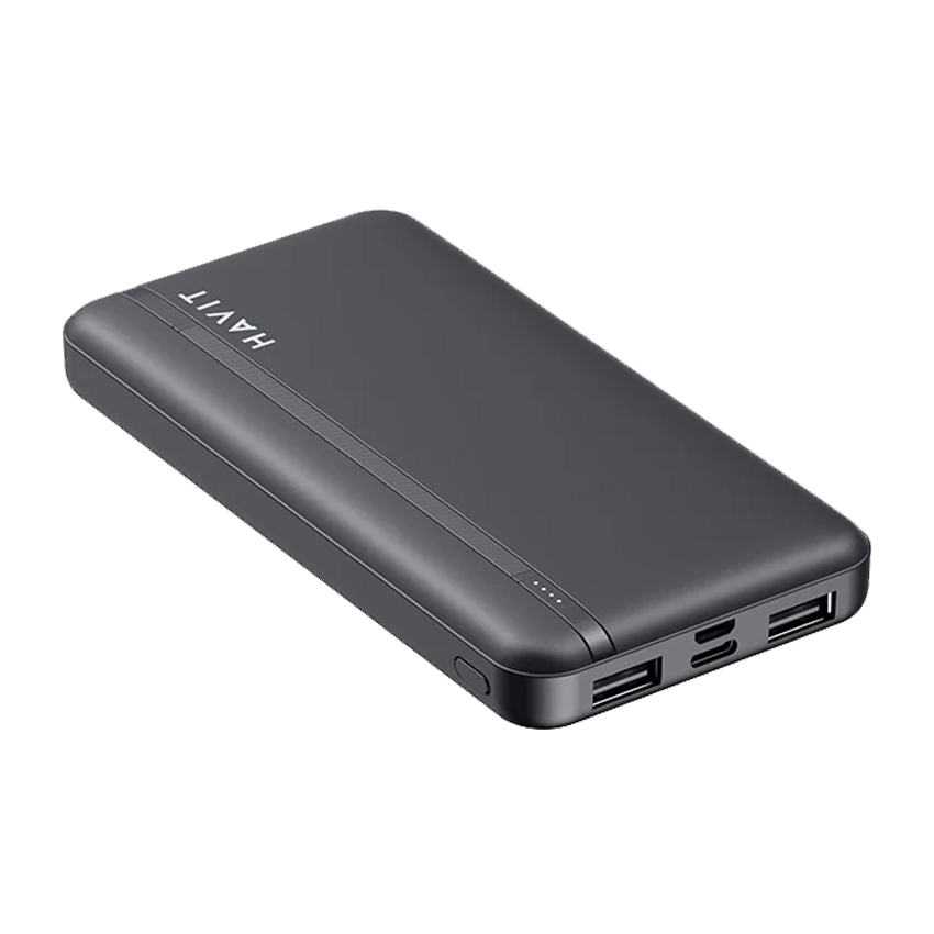 HAVIT Smart Portable Power Bank 20000mAh Negro con indicador LED PB92