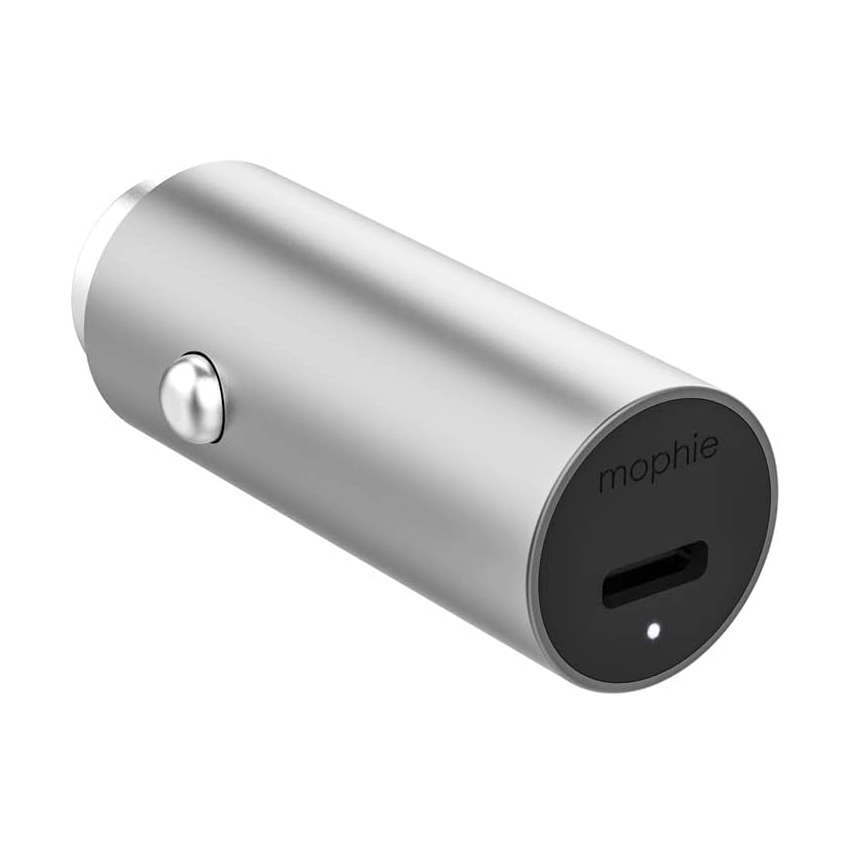 Cargador de Coche MOPHIE USB-C 18W Plata