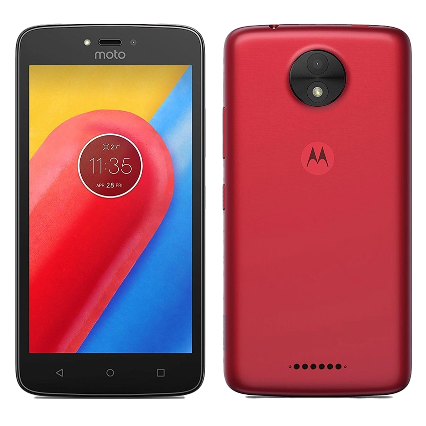 Motorola Moto C Plus red