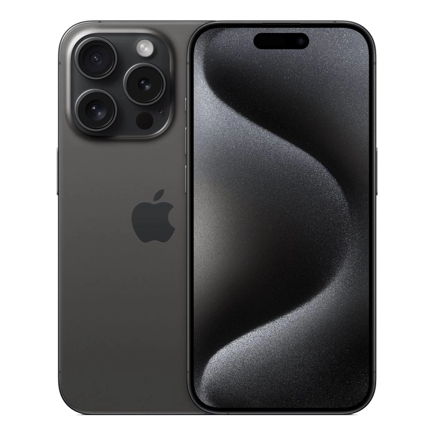 iPhone 15 pro black titanium