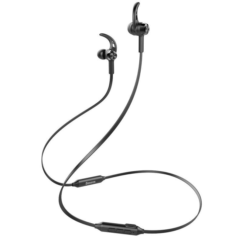 Baseus Encok Bluetooth Earphone Black-3 - Fonez