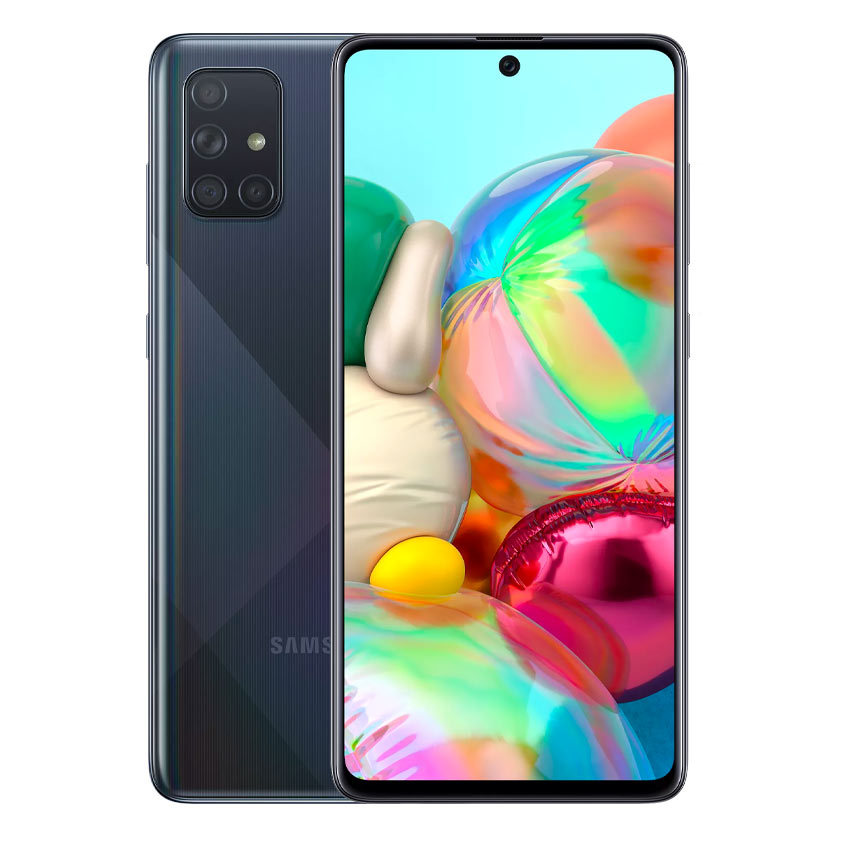 Samsung Galaxy A71 Duos Prism Crush Black - Fonez-Keywords : MacBook - Fonez.ie - laptop- Tablet - Sim free - Unlock - Phones - iphone - android - macbook pro - apple macbook- fonez -samsung - samsung book-sale - best price - deal