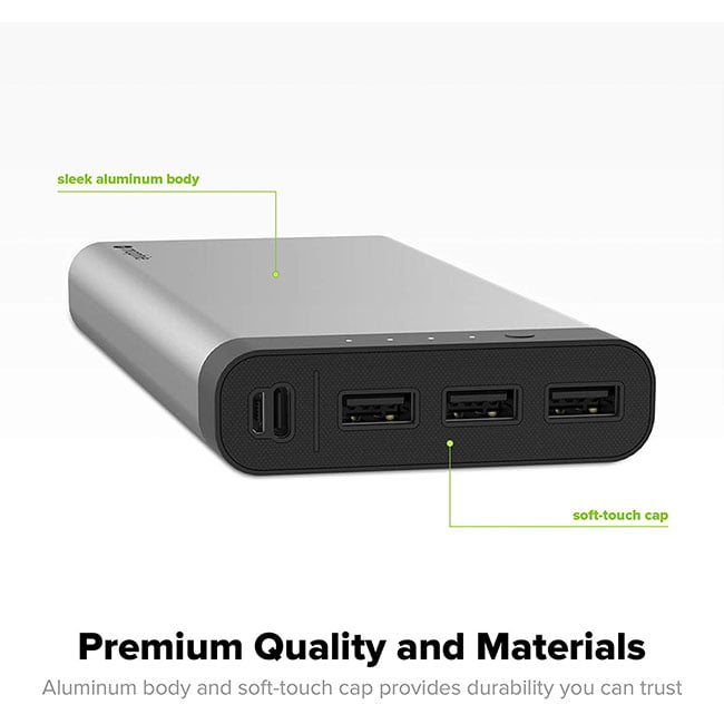 Mophie Encore Power Bank 26000mAH Triple USB-1