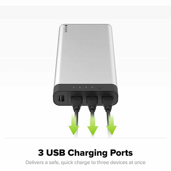 Mophie Encore Power Bank 26000mAH Triple USB-3