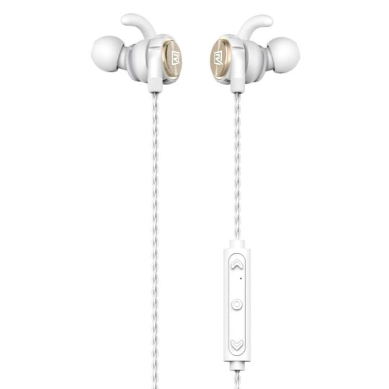 Remax Bluetooth Earphone RB-S10 gold - Fonez