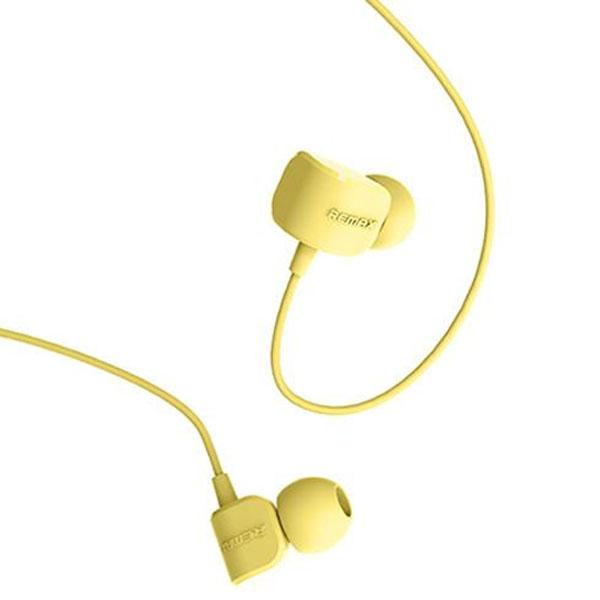 Remax Metal Crazy Robot Earphone RM-502 yellow - Fonez