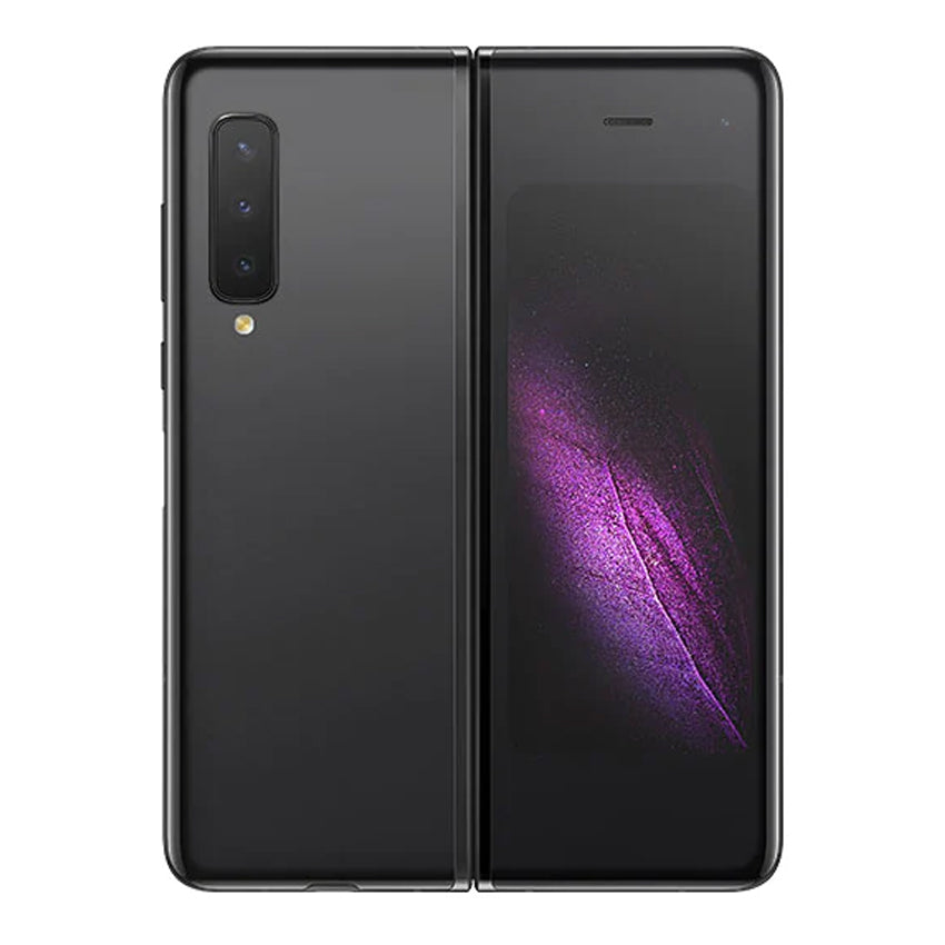 Samsung Galaxy Z Fold 5G Cosmos Black Back view