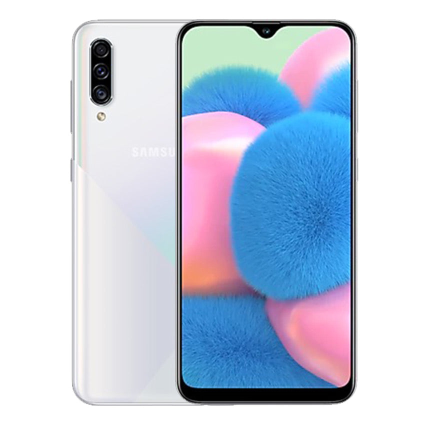 Samsung Galaxy A30s Prism Crush White - Fonez -Keywords : MacBook - Fonez.ie - laptop- Tablet - Sim free - Unlock - Phones - iphone - android - macbook pro - apple macbook- fonez -samsung - samsung book-sale - best price - deal