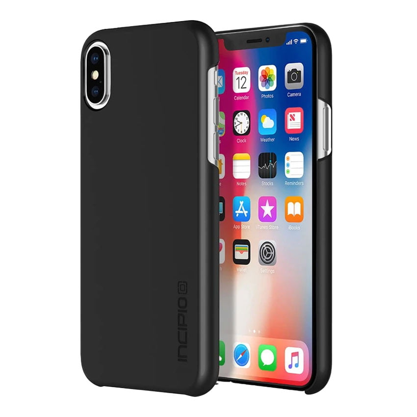 incipio-feather-cases-iphone-x-black-3- Fonez-Keywords : MacBook - Fonez.ie - laptop- Tablet - Sim free - Unlock - Phones - iphone - android - macbook pro - apple macbook- fonez -samsung - samsung book-sale - best price - deal