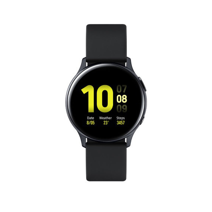 samsung galaxy watch active 2 44mm black front view Fonez